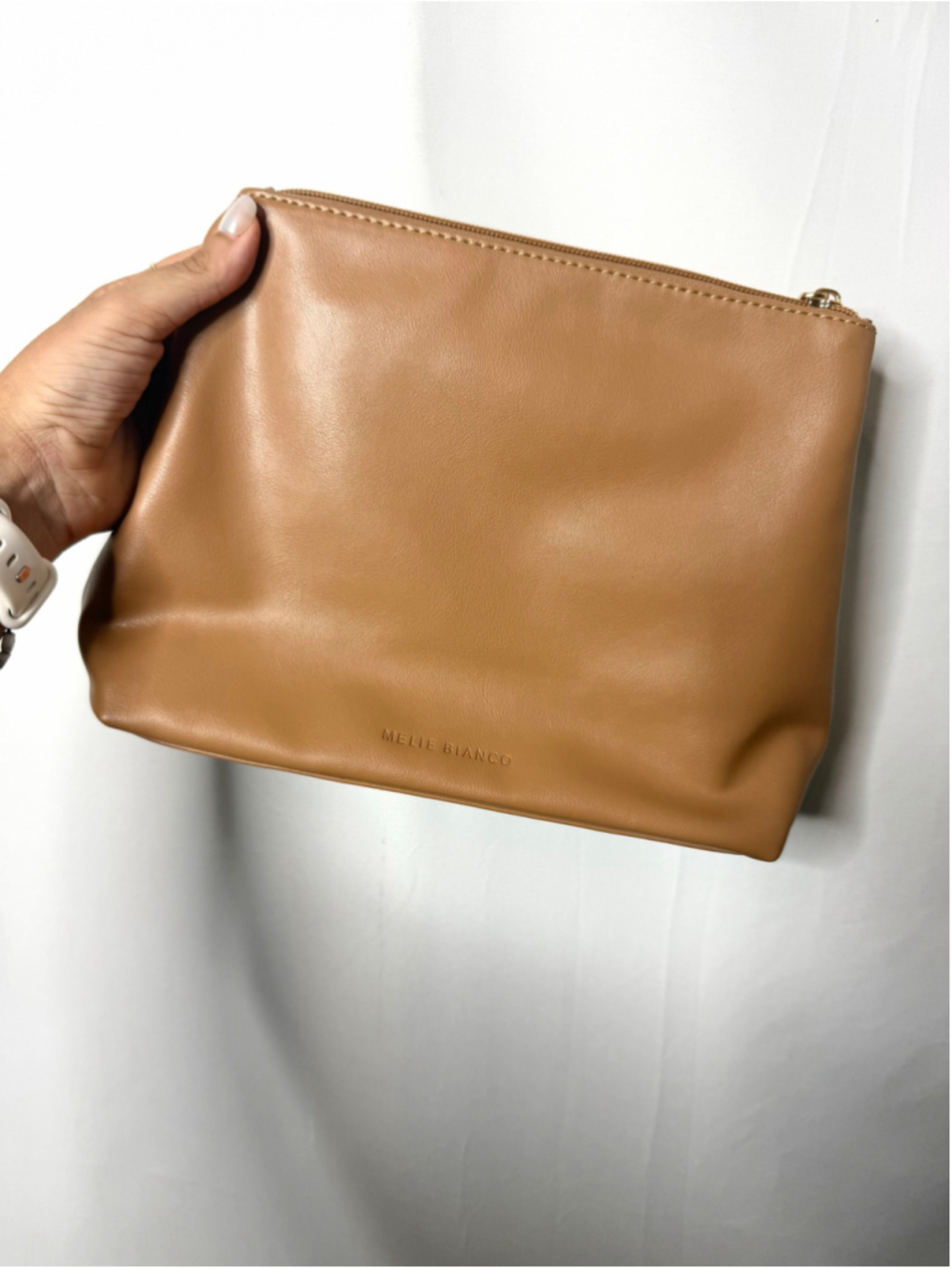 Women's Melie Bianco Tan Clutch One Size